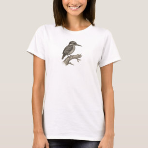 Süßer Eisvogel Vogel Vintage  T-Shirt