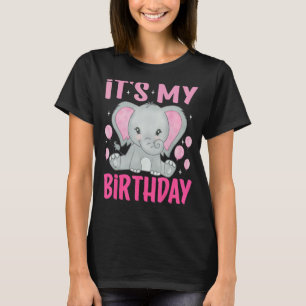 Süßer Elefant Ich habe Geburtstag T-Shirt