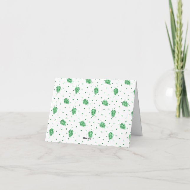 Süßer Elefant mit Geschenk Dankeskarte (Rückseite)