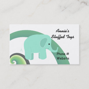 Süßer Elefant Visitenkarte