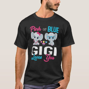 Süßer Elefant-Wächter des Geschlechts Gigi Liebt D T-Shirt