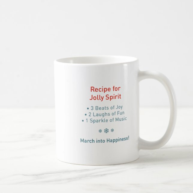 Süßer Elf Weihnachts-Tassen-Wrapper Kaffeetasse (Rechts)