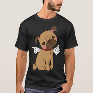Süßer Engel Pug T-Shirt