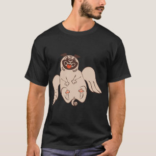 Süßer Engel Pug T-Shirt