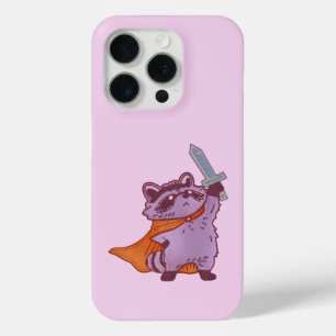 Süßer Fantasy-Waschbär-Krieger mit Schwert und Umh Case-Mate iPhone Hülle