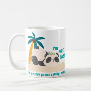 Süßer fauler Panda Kaffeetasse