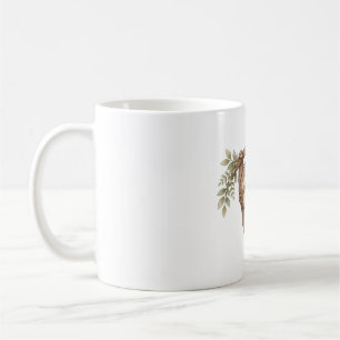 Süßer Faultier-Hängender-Ast-Schlafendes-Tier-Stic Kaffeetasse