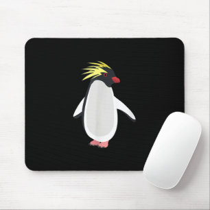 Süßer Felsenpinguin Lustiges Antarktistier Mousepad