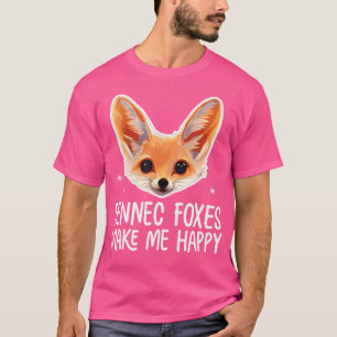 Süßer Fennek Fuchs Fennek Füchse Fenec Tier Fuchs T-Shirt