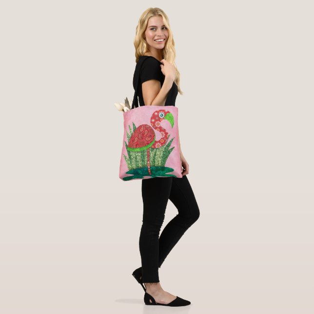 Süßer Flamingo (Am Model)