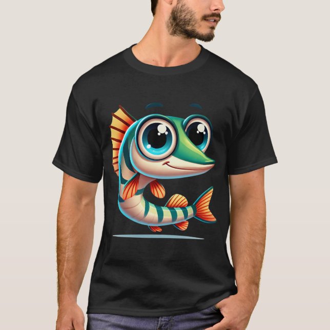Süßer Florida-Knochenhecht T-Shirt (Vorderseite)