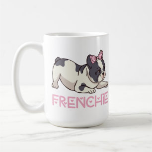 Süßer Franzose Welpe Hund Liebhaber Geschenk Franz Kaffeetasse