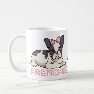 Süßer Franzose Welpe Hund Liebhaber Geschenk Franz Kaffeetasse
