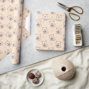 Süßer Französische Bulldogge Geschenkpapier