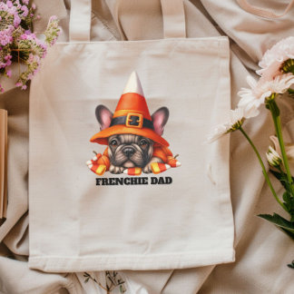 Süßer französischer Bulldoggen-Halloween-Süßigkeit Tragetasche