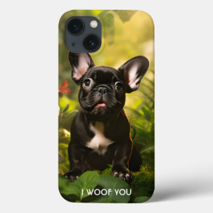 🐶💗Süßer Frenchie-Welpe im Dschungel Case-Mate iPhone Hülle