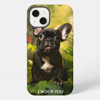 🐶💗Süßer Frenchie-Welpe im Dschungel iPhone 13 Hülle