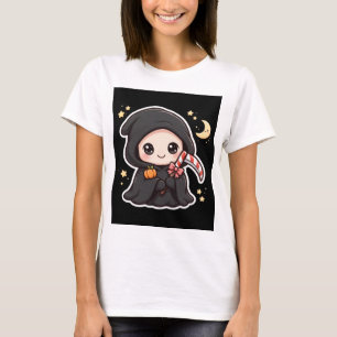 Süßer freundlicher Sensenmann T-Shirt