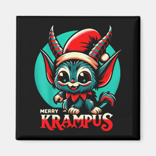 Süßer fröhlicher Krampus Weihnachten Feiertag 30er Magnet