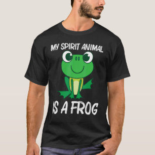 Süßer Frosch Für Männer Frauen Wald Zoo Haustier T T-Shirt