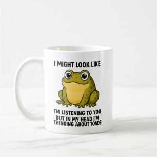 Süßer Frosch Kröte ADHD Humor Besprechungs-Überleb Kaffeetasse