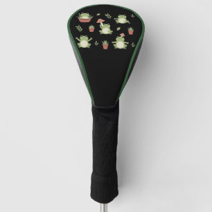 Süßer Frosch Lustiges Tierliebhaber-Geschenk Für F Golf Headcover