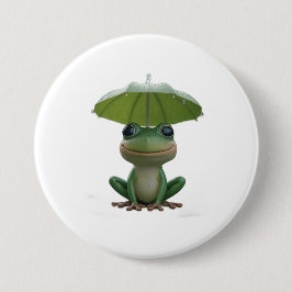 Süßer Frosch Pin für Kinder – Lustiger Frosch Butt Button