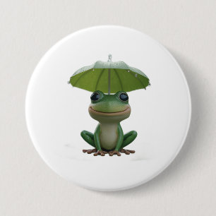 Süßer Frosch Pin für Kinder – Lustiger Frosch Butt Button