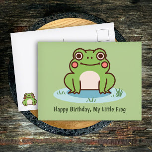 Süßer Frosch  Postkarte