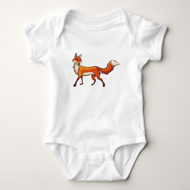 Süßer Fuchs Baby Strampler (Vorderseite)