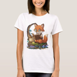 Süßer Fuchs Bücherwurm "Nur noch ein Kapitel" Whim T-Shirt