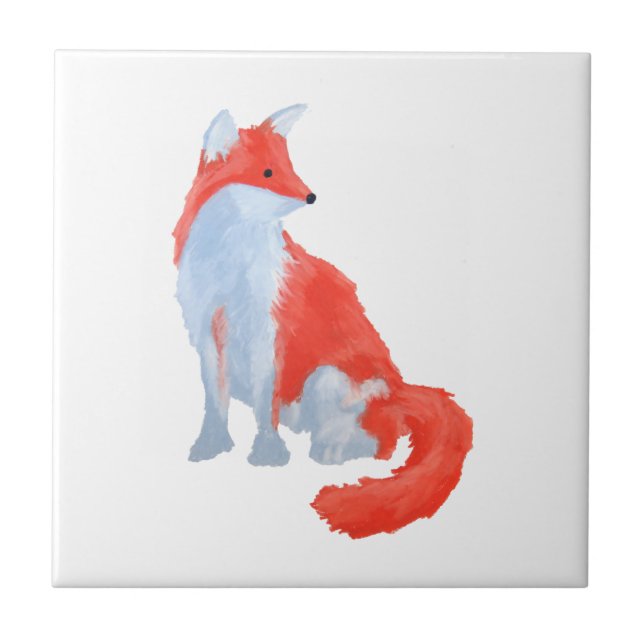 Süßer Fuchs Fliese (Vorderseite)