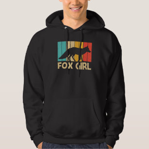 Süßer Fuchs für Mädchen Kinder Fennek Arktischer Hoodie