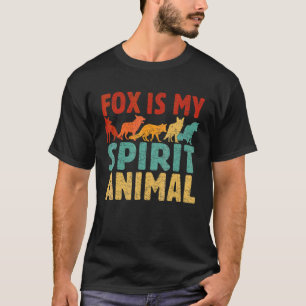 Süßer Fuchs ist mein spirituelles Tier Für Männer T-Shirt