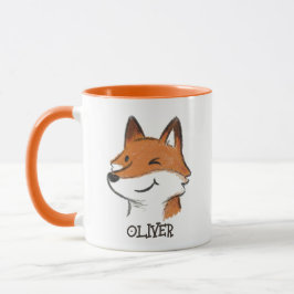 Süßer Fuchs Waldtier Kinder Tasse