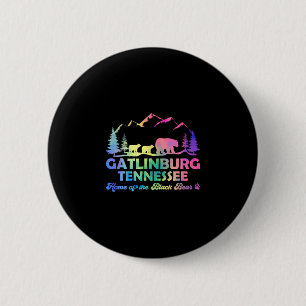 Süßer Gatlinburg Tennessee Bär Great Smoky Mountai Button
