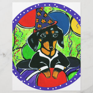 Süßer Geburtstags-Dachshund