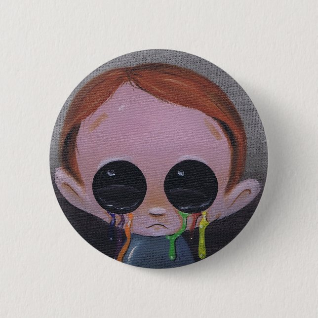 süßer Gefühlknopf Button (Vorderseite)