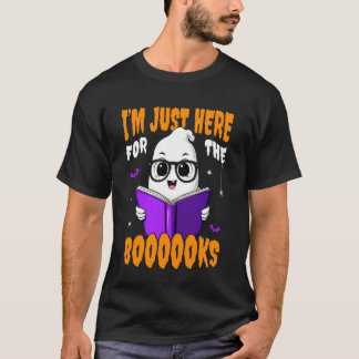 Süßer Geist Buch Leser Ich bin nur wegen der Büche T-Shirt