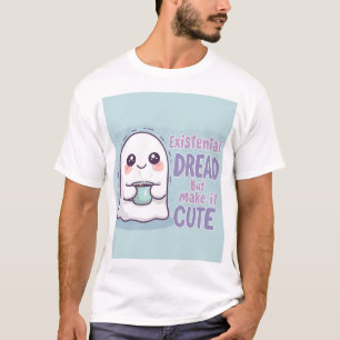 Süßer Geist "Existenzielle Angst, aber süß" T-Shirt