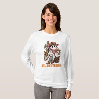 Süßer Geist " Hallo zusammen " T-Shirt