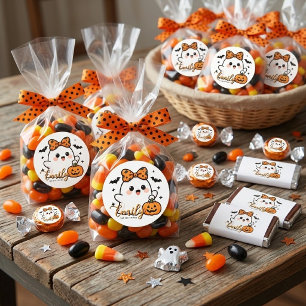 Süßer Geist Halloween 1. Geburtstag Aufkleber