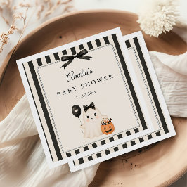 Süßer Geist Halloween Baby Shower Serviette