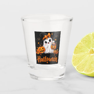 Süßer Geist Halloween – Frohes Halloween Kürbis Schnapsglas