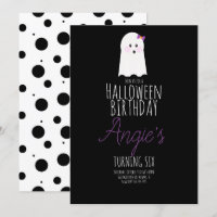 Süßer Geist Halloween-Geburtstagsfeier Ereignis Sc