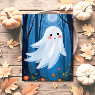 Süßer Geist Halloween Gruselig Feiertagskarte