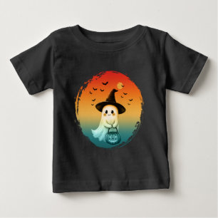 süßer Geist Halloween Kürbis Herbst Herbstsaison Baby T-shirt