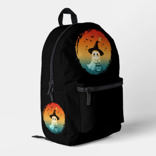 süßer Geist Halloween Kürbis Herbst Herbstsaison Bedruckter Rucksack