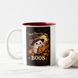 Süßer Geist Halloween Zweifarbige Tasse
