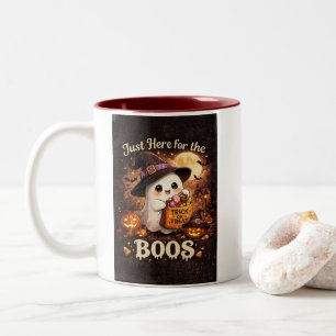 Süßer Geist Halloween Zweifarbige Tasse